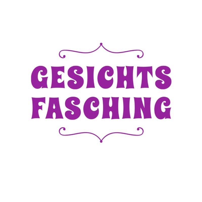 ich mag Gesichtsfasching