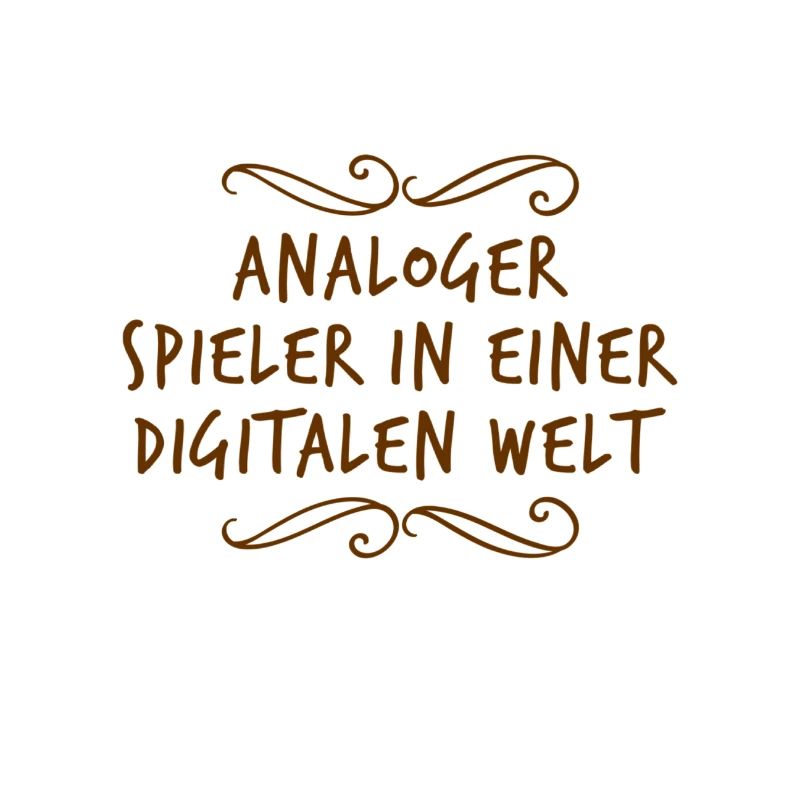 Analog is great