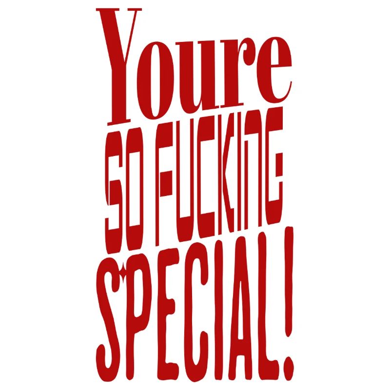 Youre so Special Present Red