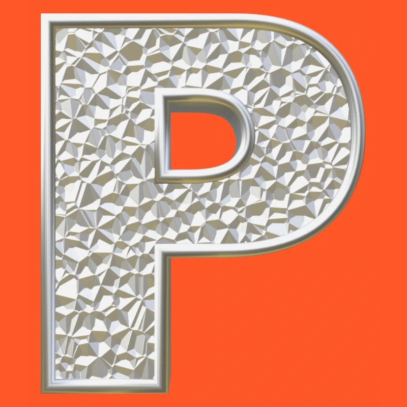 P, lettre, lettre P, initiale, initiale P, monogramme,