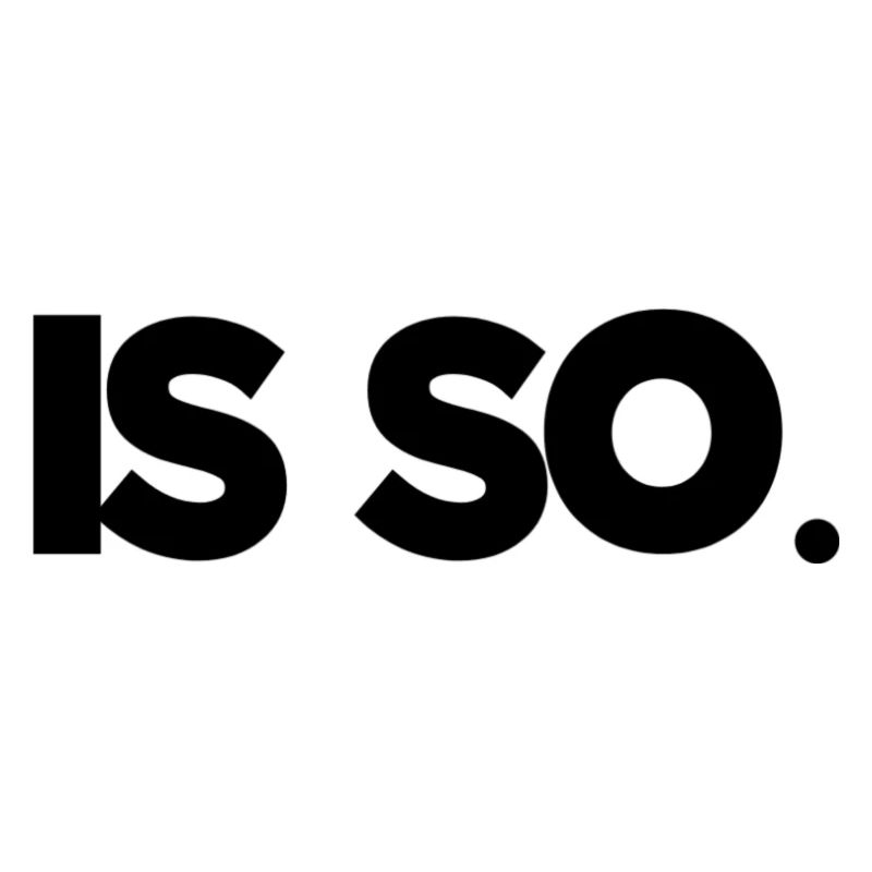Ist so! Leider isses so! Was willste da machen?