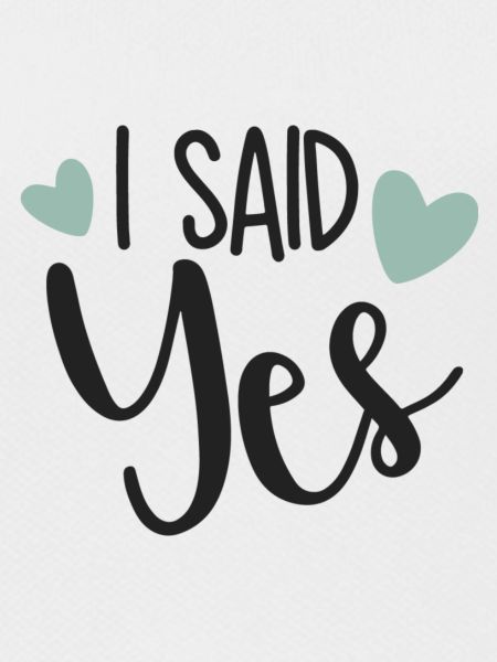 I said yes