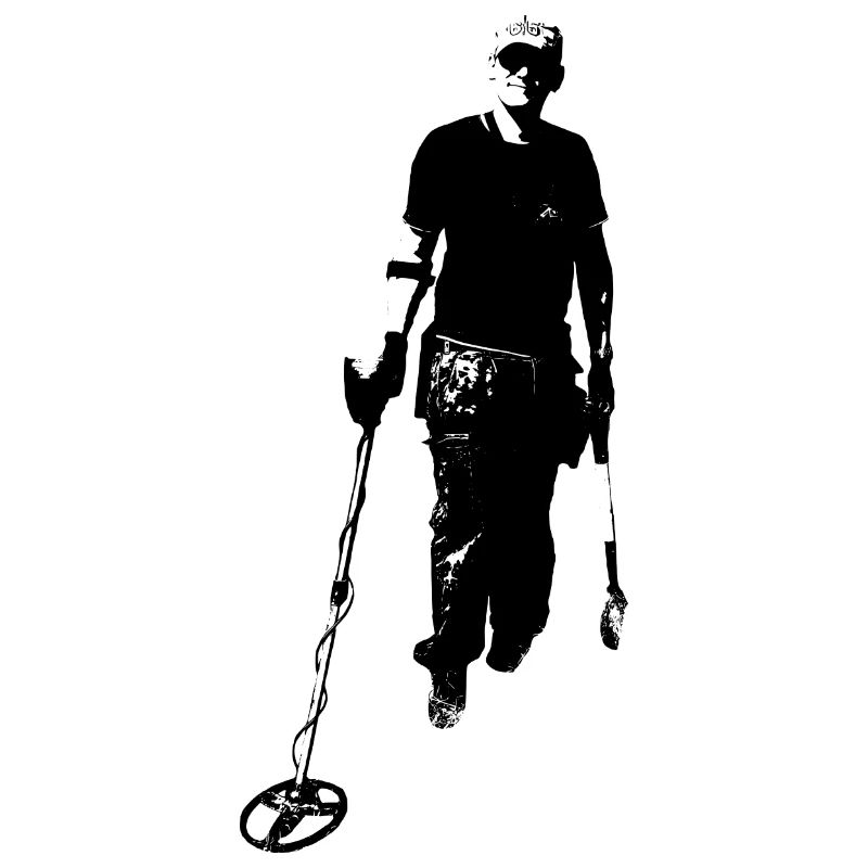 Sondler at the hobby puttering with the metal detector