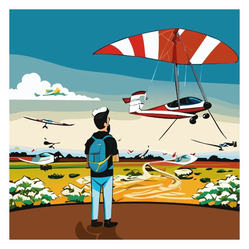 GuyWatchingPlanesTrois