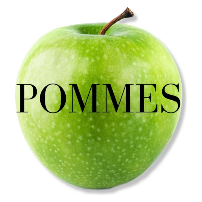 Apfel Design - Modern - Neu - Lecker