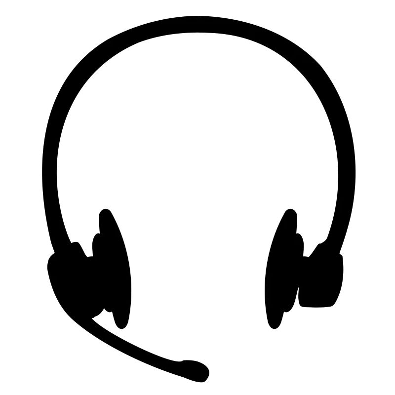 Headset headphones