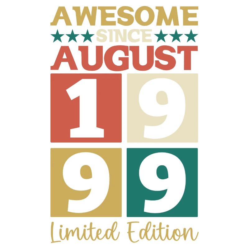 Awesome since August 1999 23. Geburtstag Geschenk