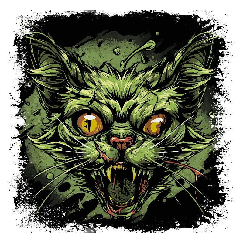 Zombie Katze