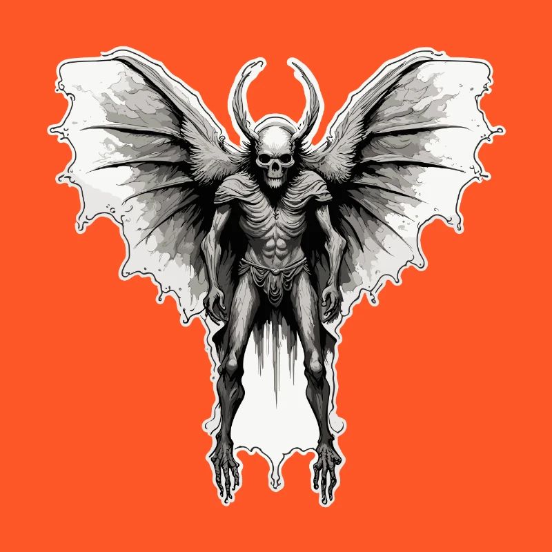 Mothman / Moth / Insect / Mythical Creature / Flutter