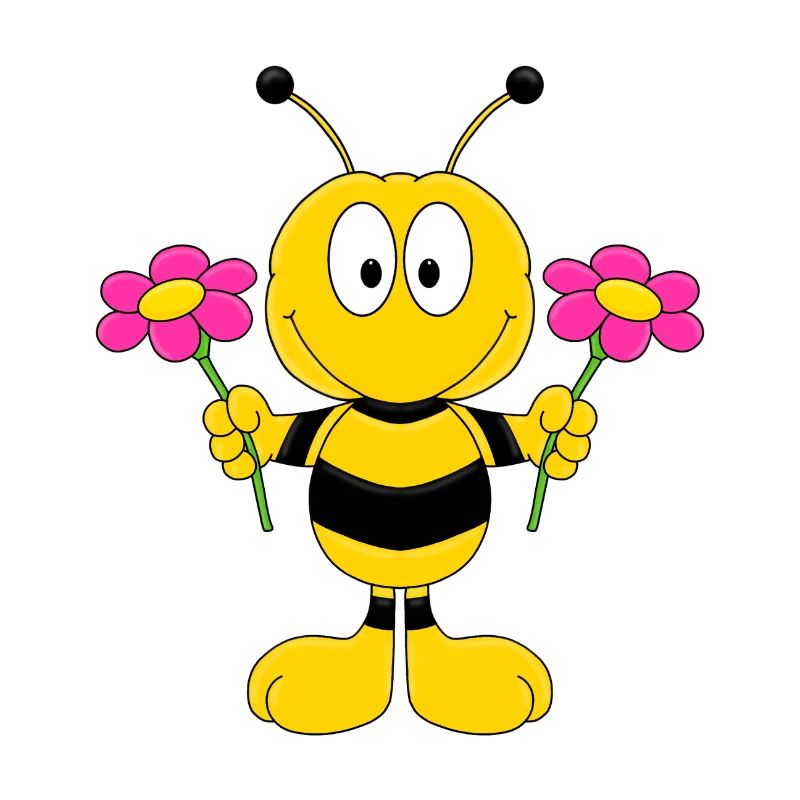 BIENE - BLUMEN - BIENCHEN MIT BLÜMCHEN
