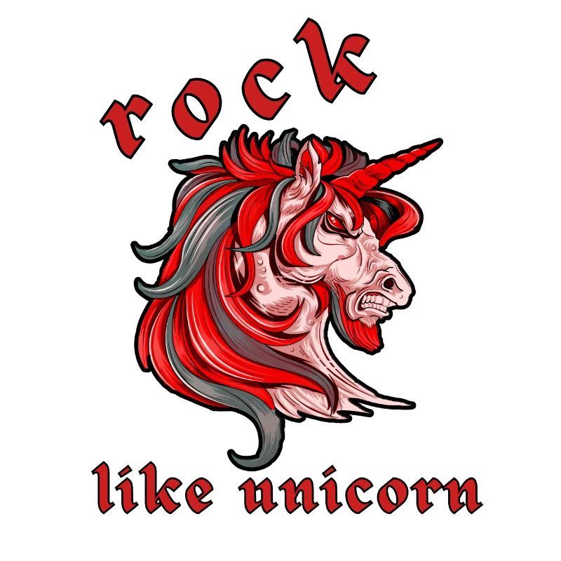rock like unicorn