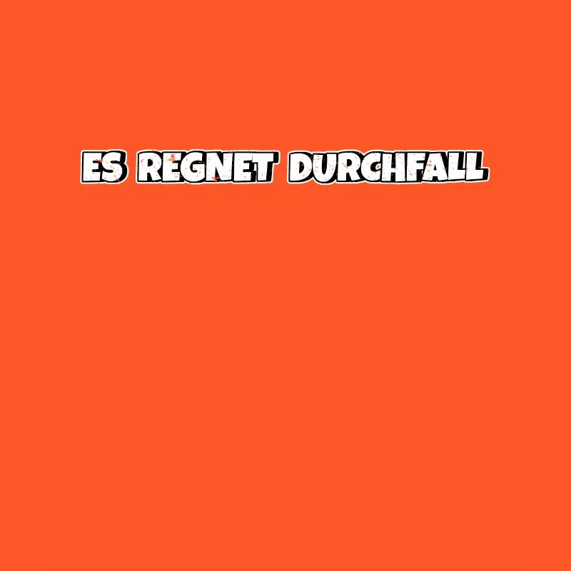 Es regnet Durchfall