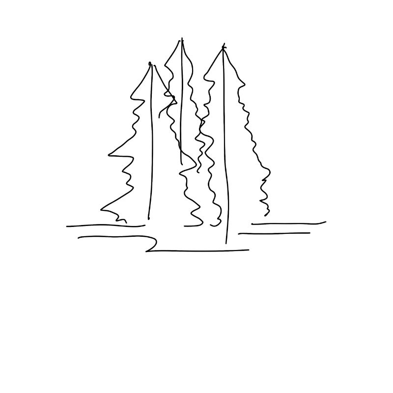 Tree Lineart