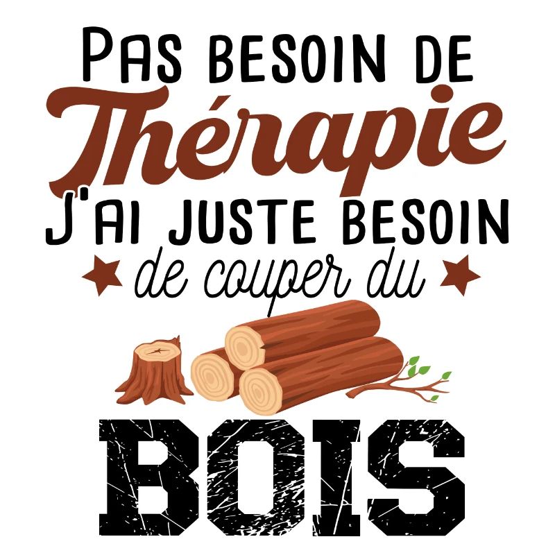 Bûcheron Forestier élagueur métier Forêt Bois
