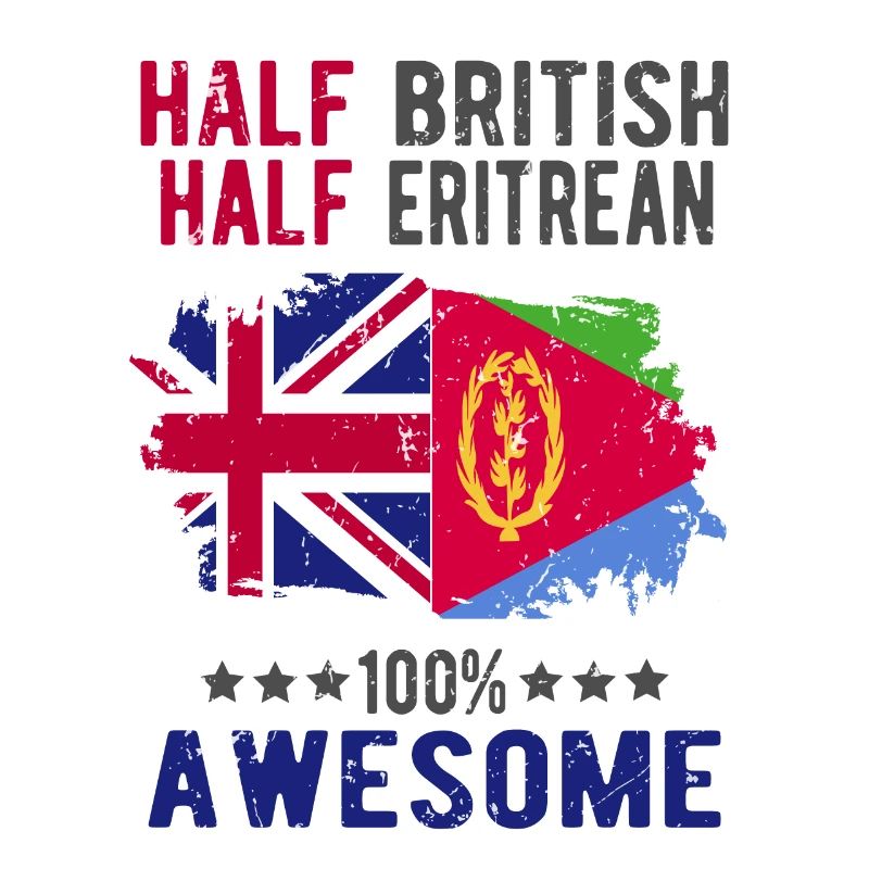 Moitié britannique moitié érythréen