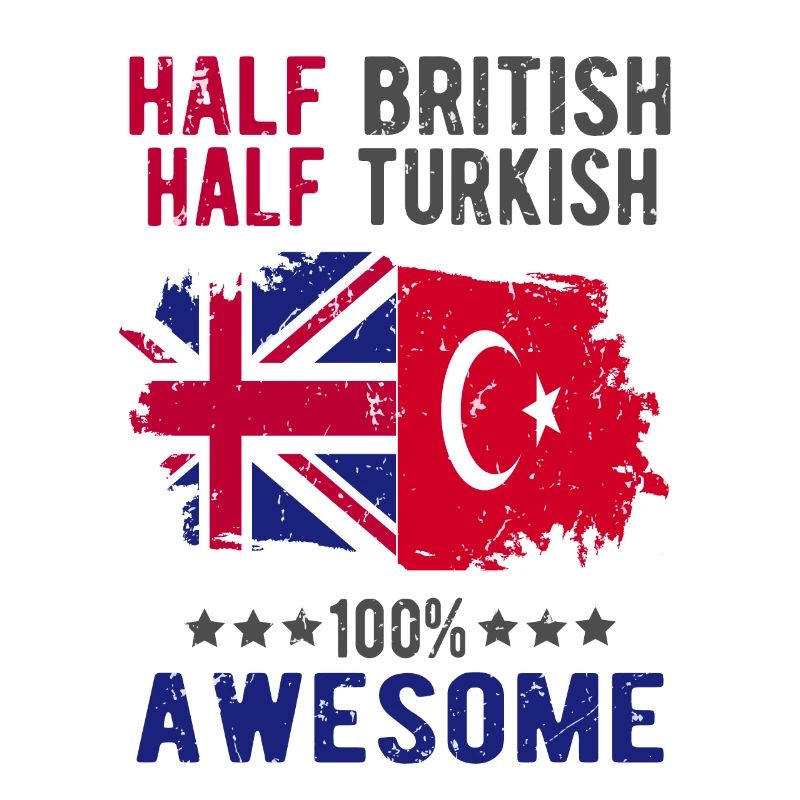 Moitié britannique moitié turc