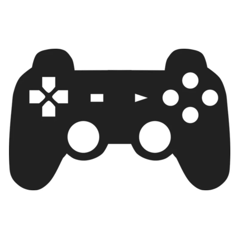 Schwarzer Spielkonsolen Controller Geschenk Idee