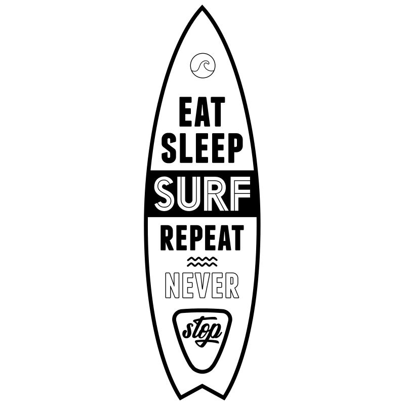 eat sleep surf repeat