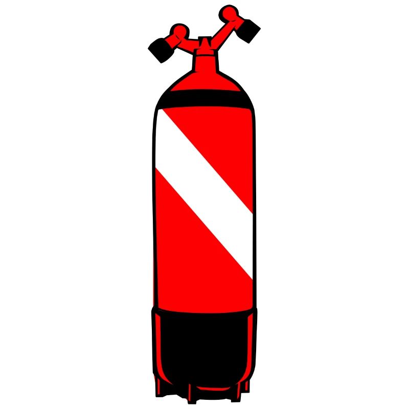 Bouteille de plongée DIN par Scuba.Style