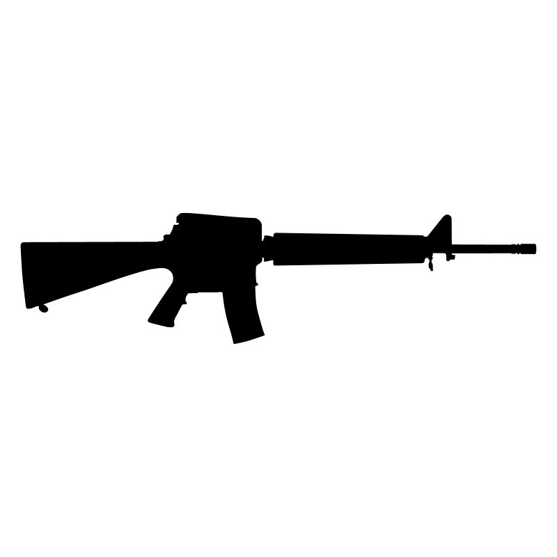 Vector Gun Silhouette