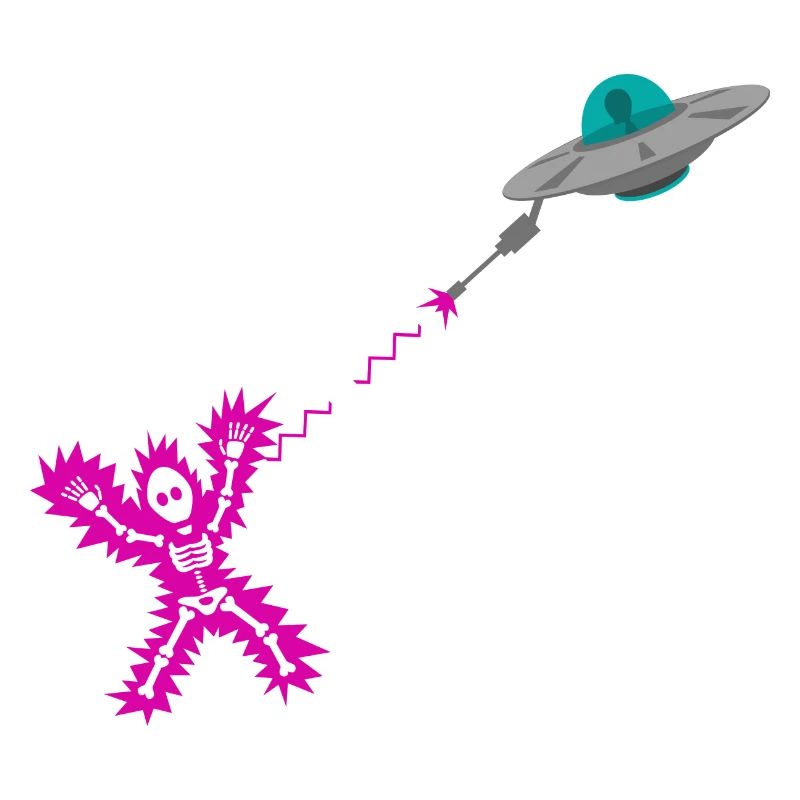 Ufo alien laser