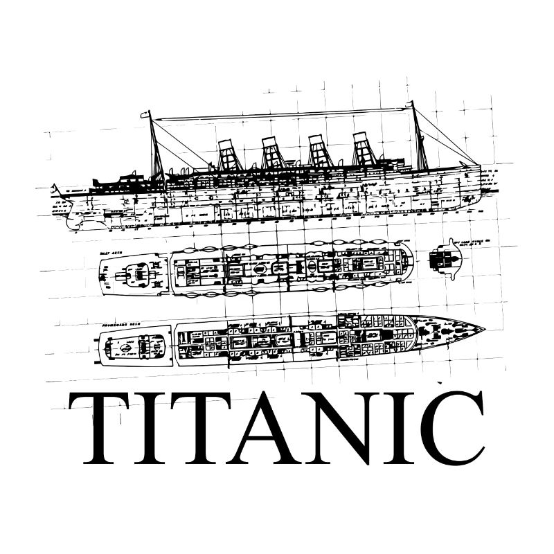 Pläne der Titanic