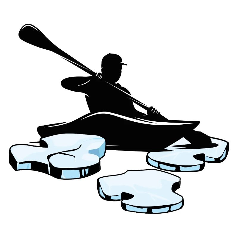 winterpaddeln eiskanu eispaddeln ice canoeing