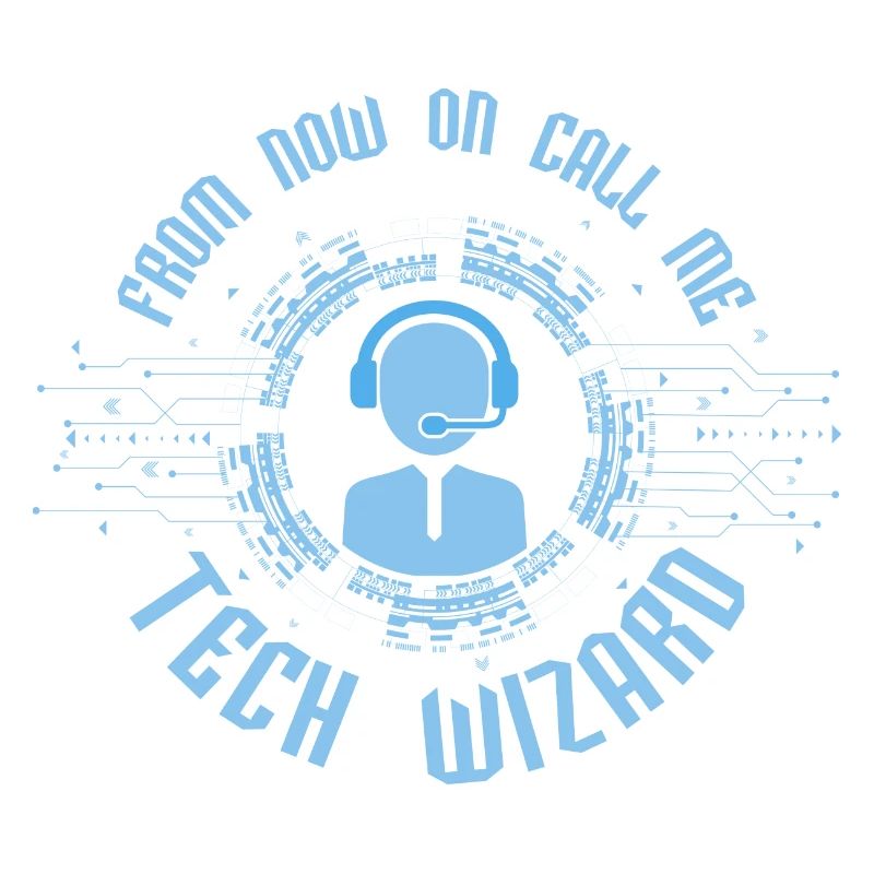 À partir de maintenant, appelez-moi Tech Wizard Computer Tech Supp