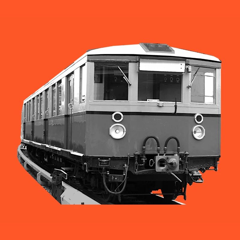 S-Bahn Berlin Triebwagen Eisenbahn Oldtimer
