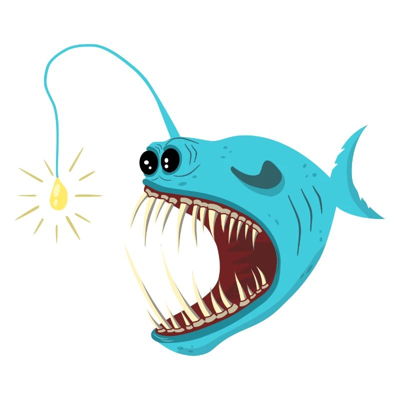 Deep-sea angler Deep-sea angler fish