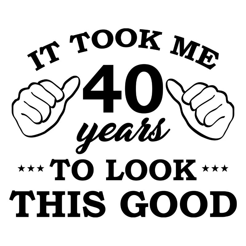 Ça m'a pris 40 ans