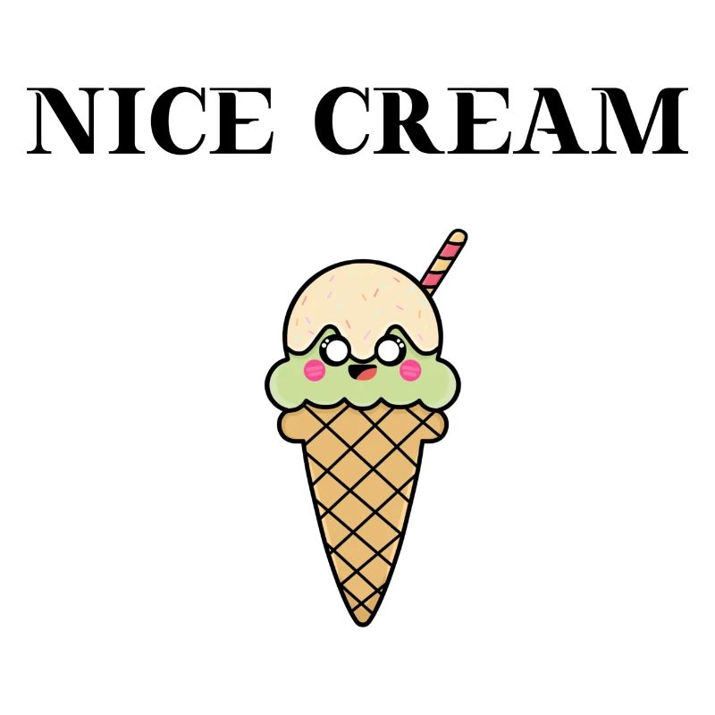 NICE CREAM Geschenkidee lustig süß Eis Eiscreme