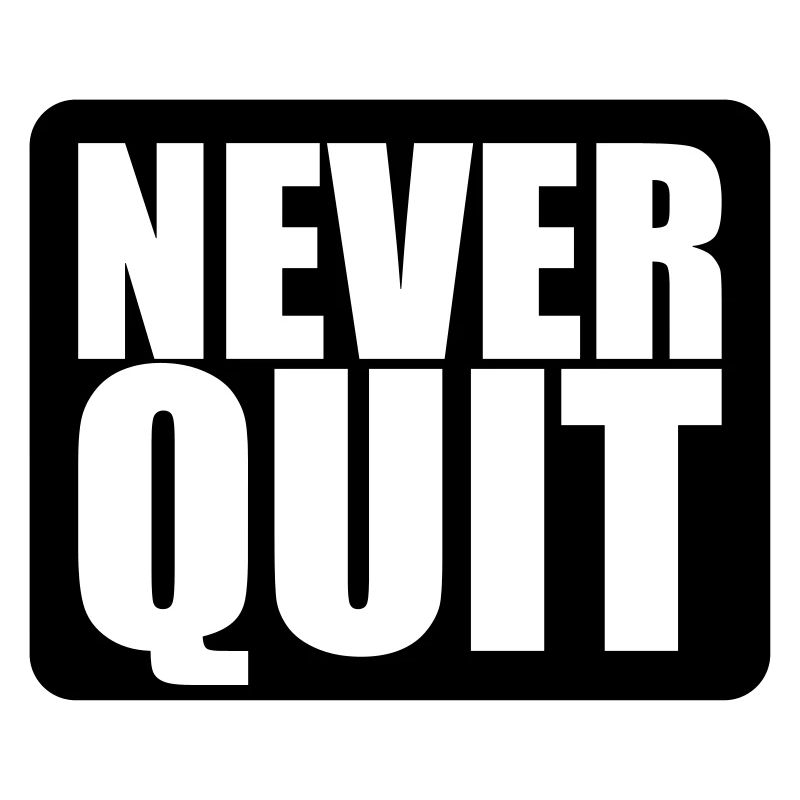 logo never quit button gewinner stars sieger sport
