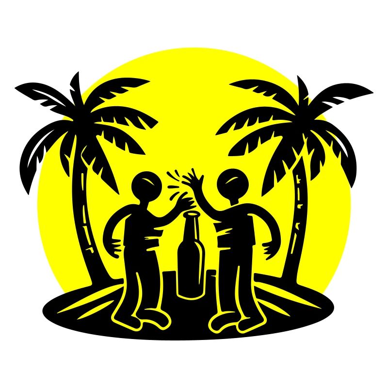 Island Beach Party Drinking