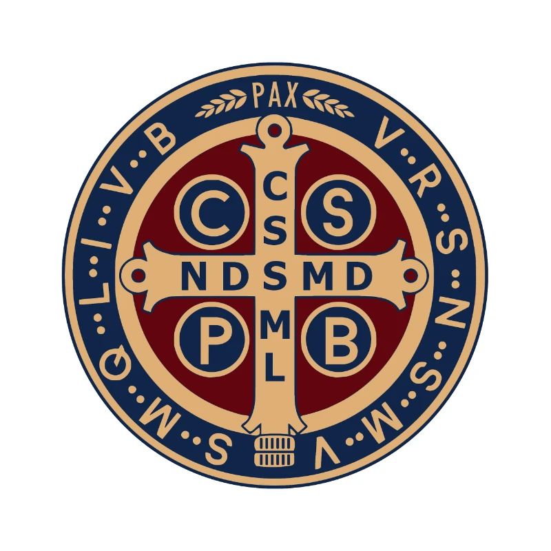 Médaillon de Saint Benoît de Nursie