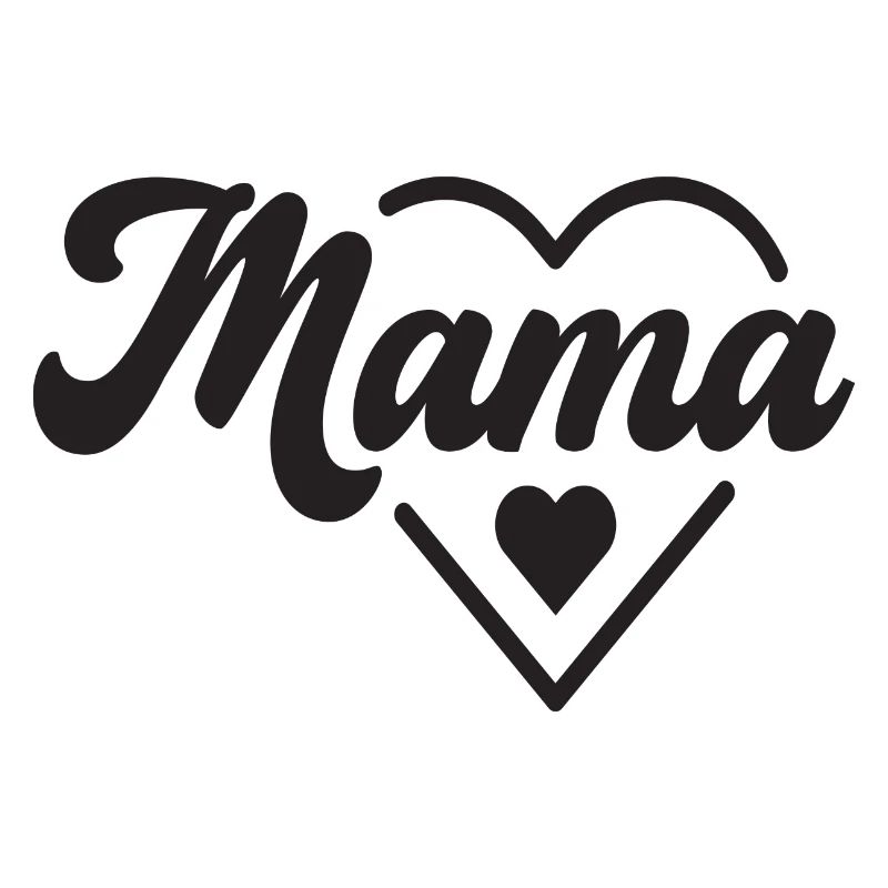 Mama Motiv | Muttertags- oder Geburtstagsgeschenk