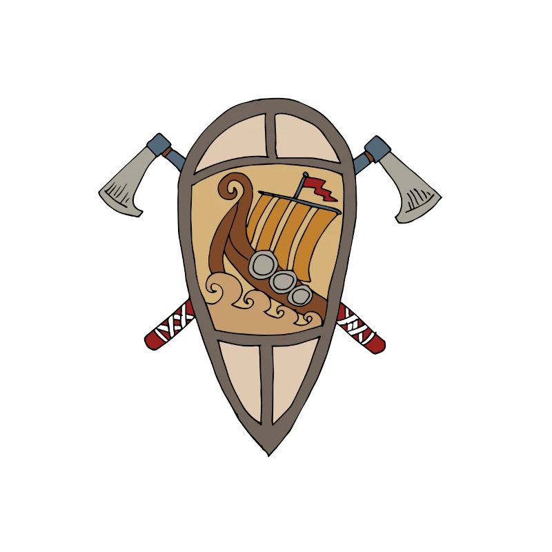 Wikinger Schild Vikings