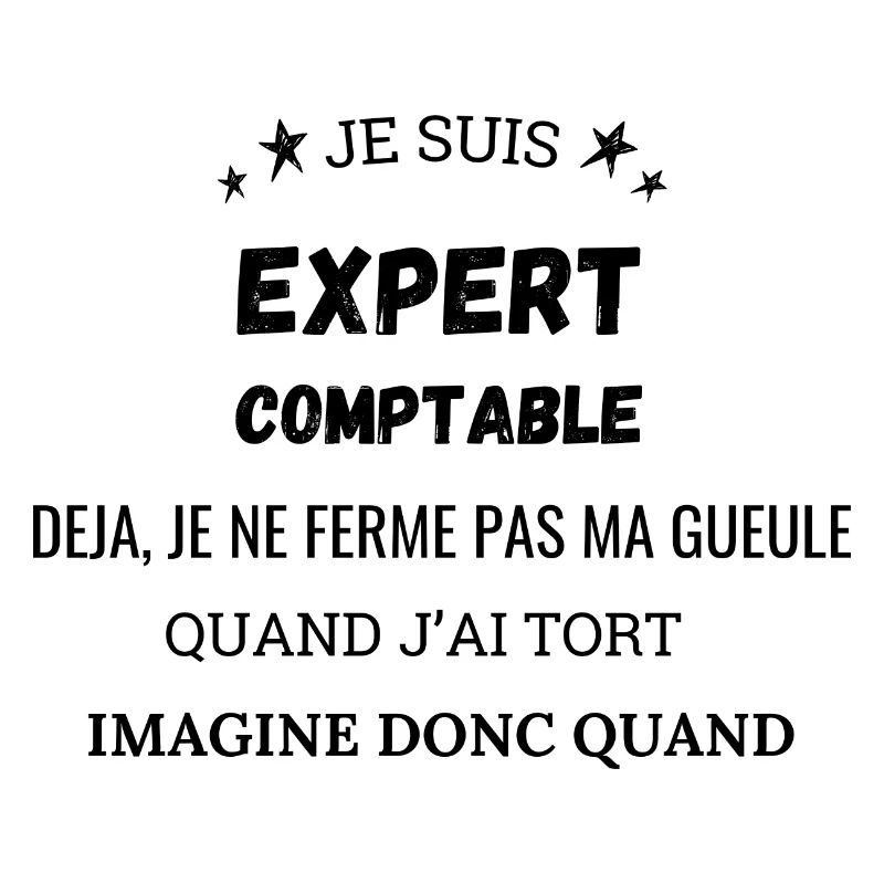 Je suis expert comptable