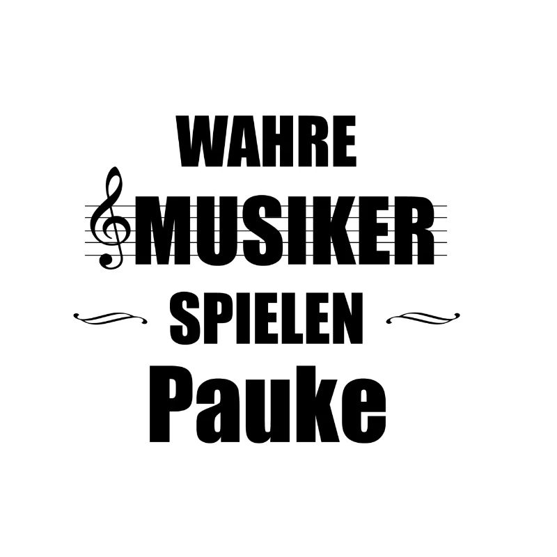 Pauke Instrument Geschenk