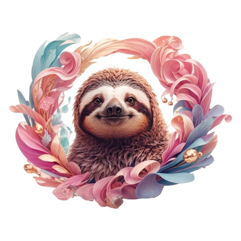 Sloth, cozy, personal, individual
