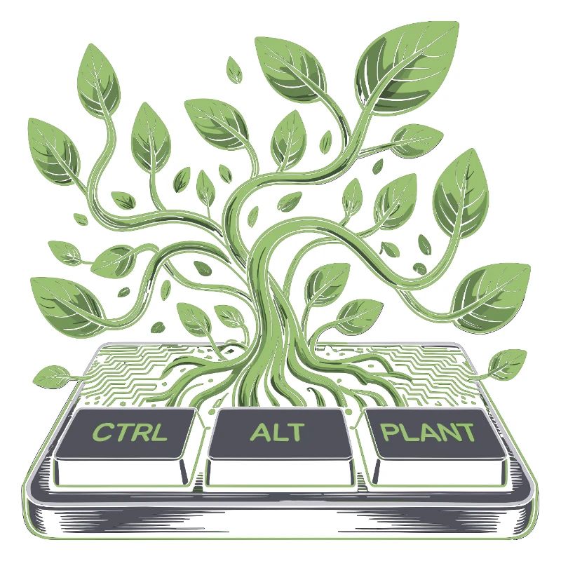 ctrl alt plant Garten Design
