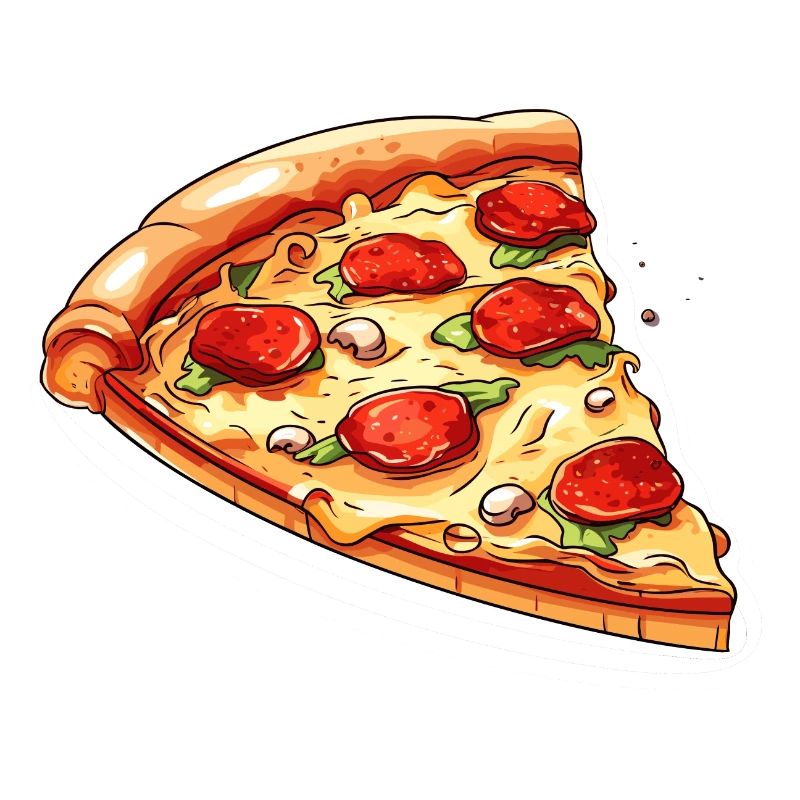 Delicious pizza!