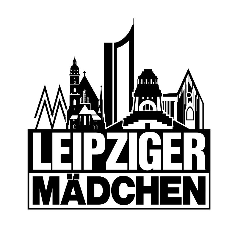 Leipziger Mädchen Schwarz Leipzig Geschenk