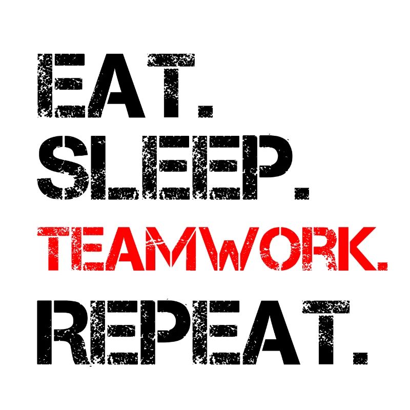 Teamwork Team Work Group Slogan Motive