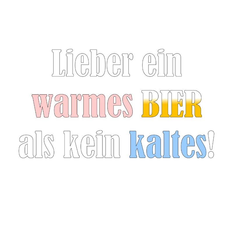 Warmes Bier
