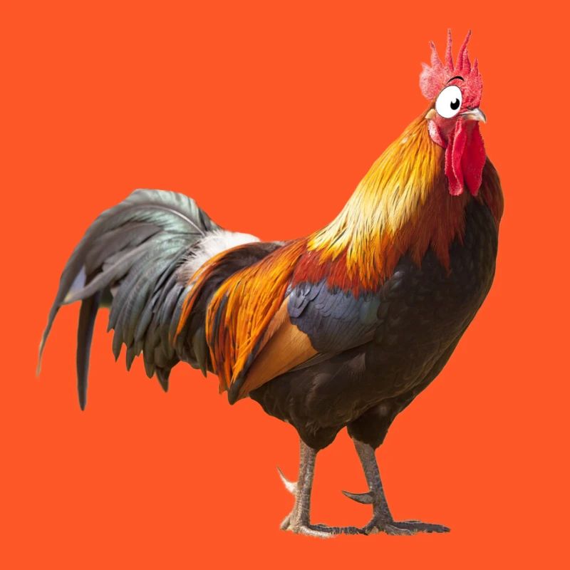 Comic Chicken Comic Rooster