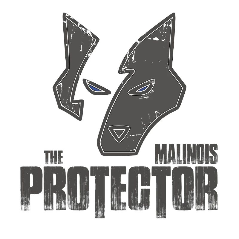 The Protector Malinois Hund Dog Geschenk