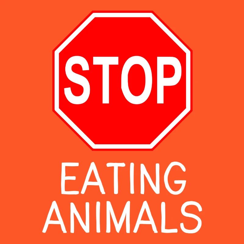 Stop Eating Animals Gift idea for vegetarians 87