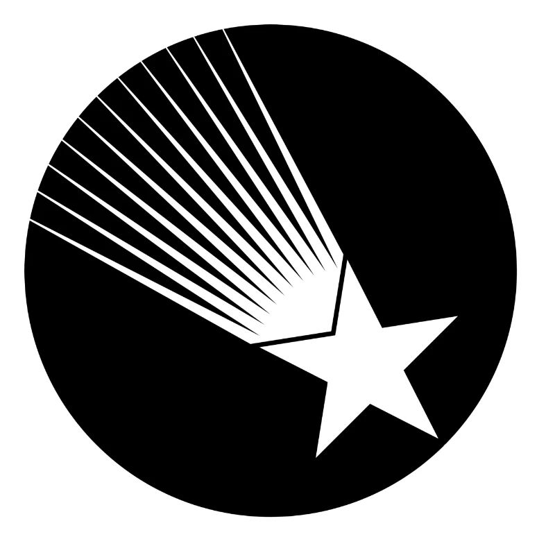 shooting star, star, starry sky