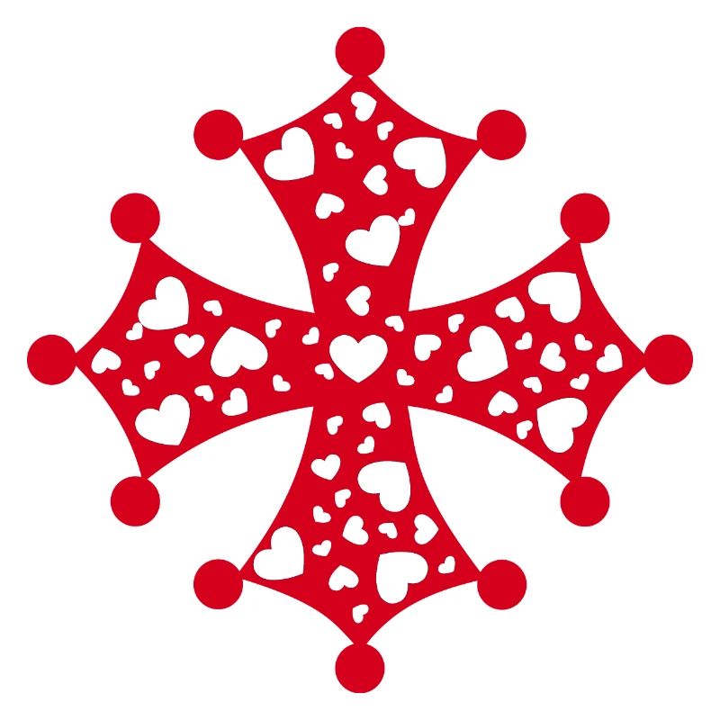 Croix Occitane Coeur